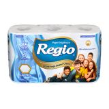 Papel higienico REGIO SUPER CLASS doble hoja 25 mts 8 pack x 6 rollos