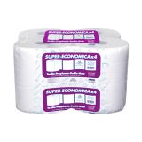 Toalla de papel SUPER ECONOMICA TECNOROLL doble hoja 80 mts pack x 4 rollos